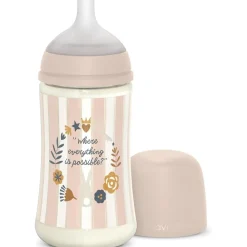 Suavinex - Biberón Wonderland 270 ml Rosa