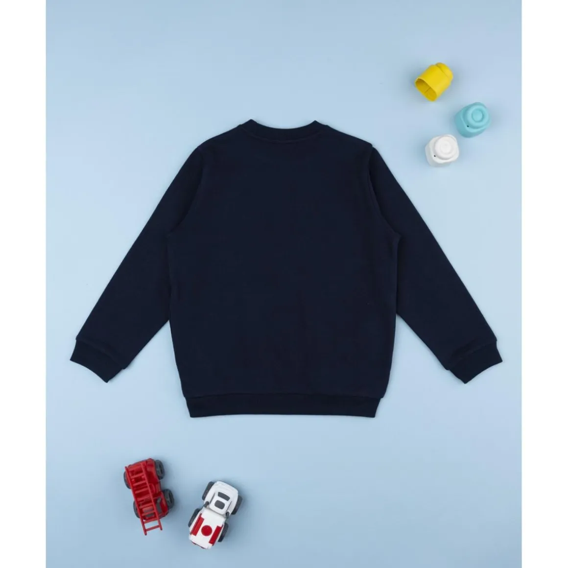 Sudadera niño azul estampada "Epic Dinos"