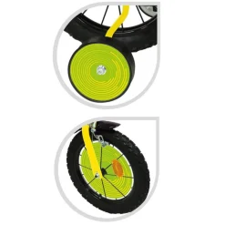 Sun & Sport - Bicicleta 14'' verde