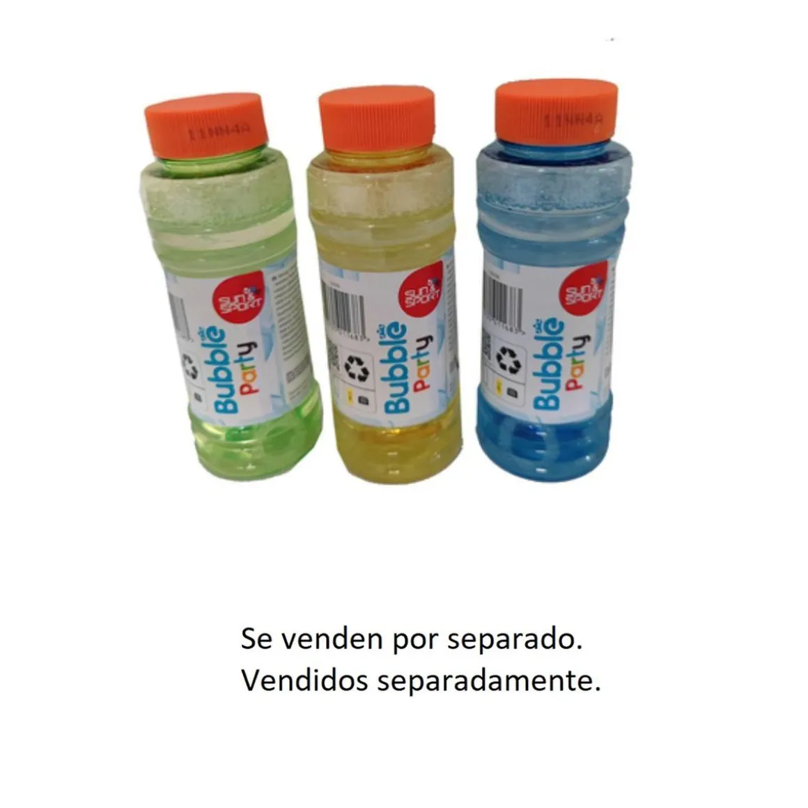 Sun & Sport - Bote pompas multicolor 236 ml (varios colores)
