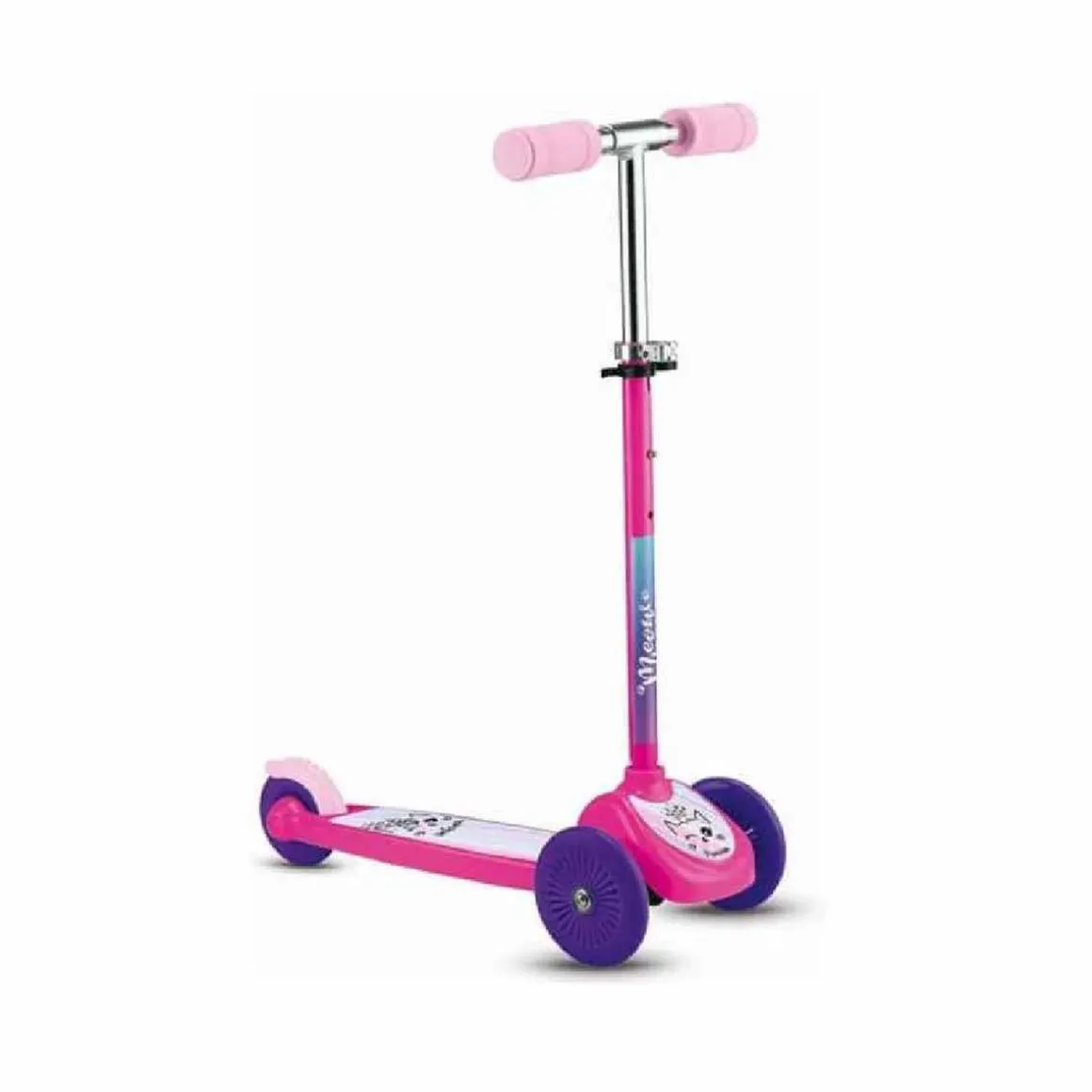 Sun & Sport - Scooter 3 ruedas rosa