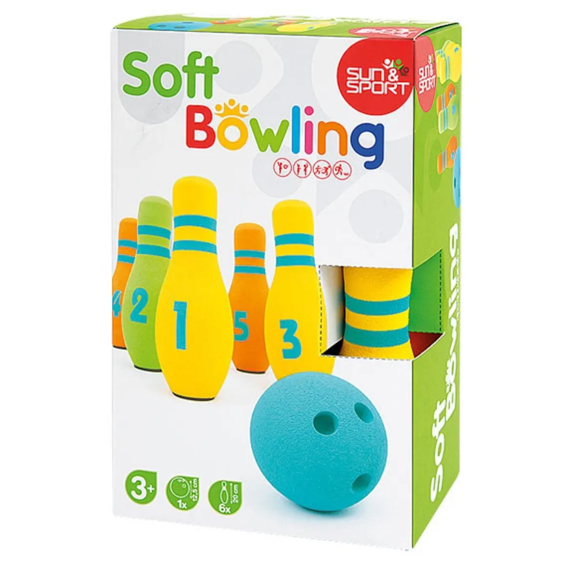 Sun and Sport - Juego de bolos en espuma ㅤ