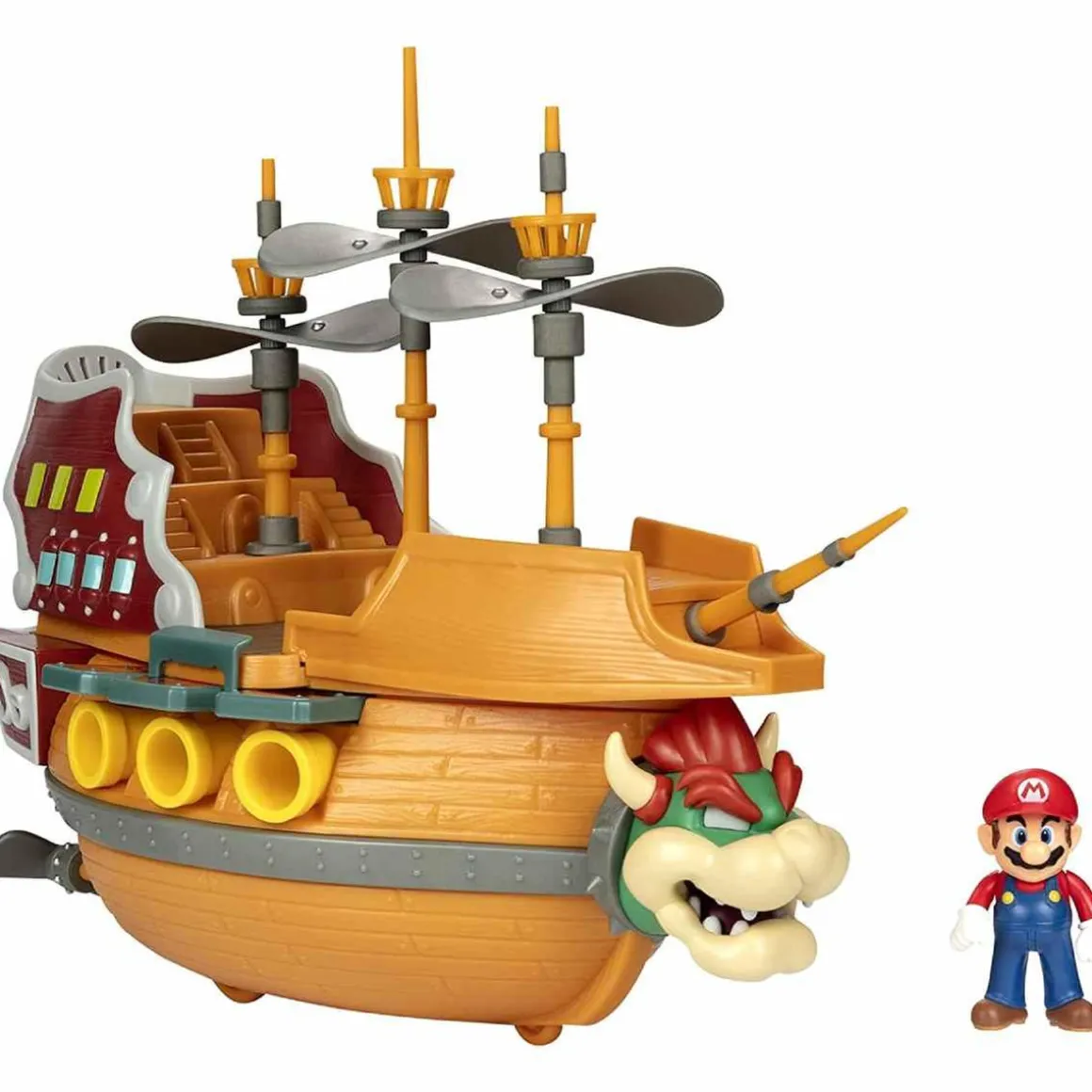 Super Mario - Barco volador de Bowser
