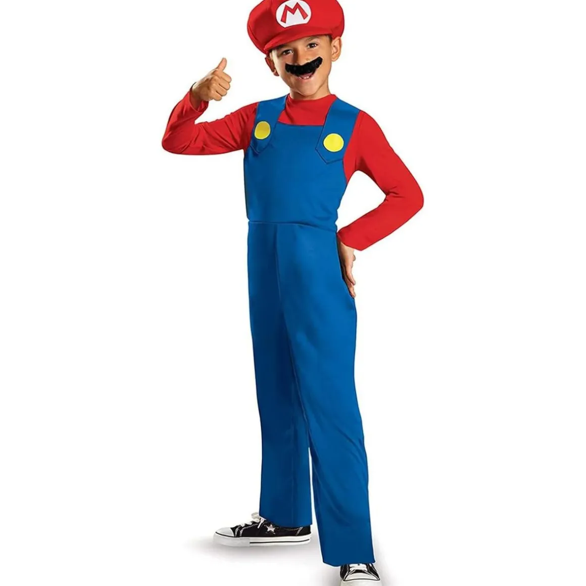 Super Mario - Disfraz clásico Super Mario 4-6 años