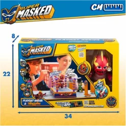 Super Masked - Ring de entrenamiento con figura
