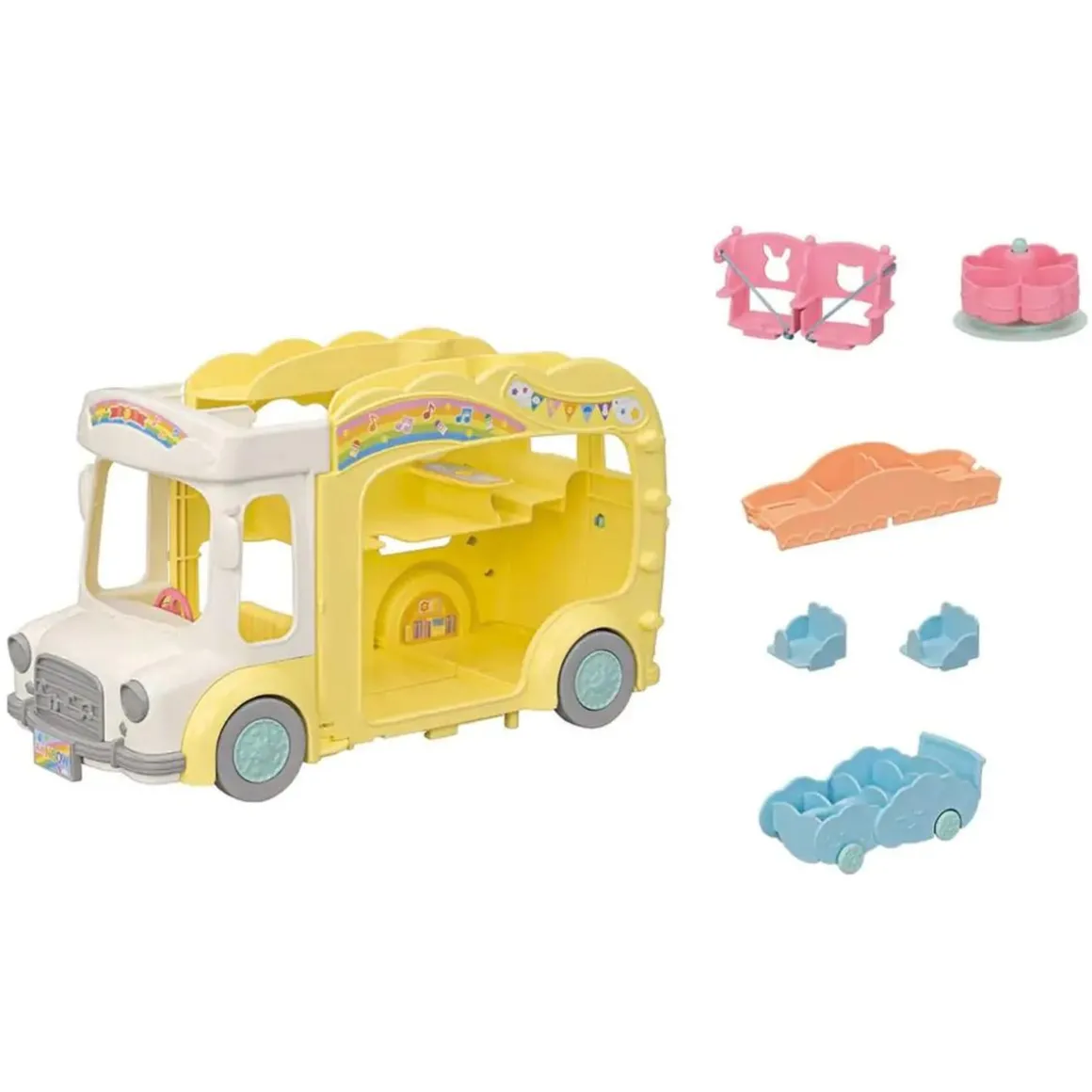 Sylvanian Families - El Autobús Y Su Parque Infantil ㅤ