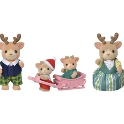 Sylvanian Families - Familia Reno - Casa de muñecas y figura de juguete