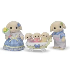 Sylvanian Families - Familia Conejo de Jardín ㅤ