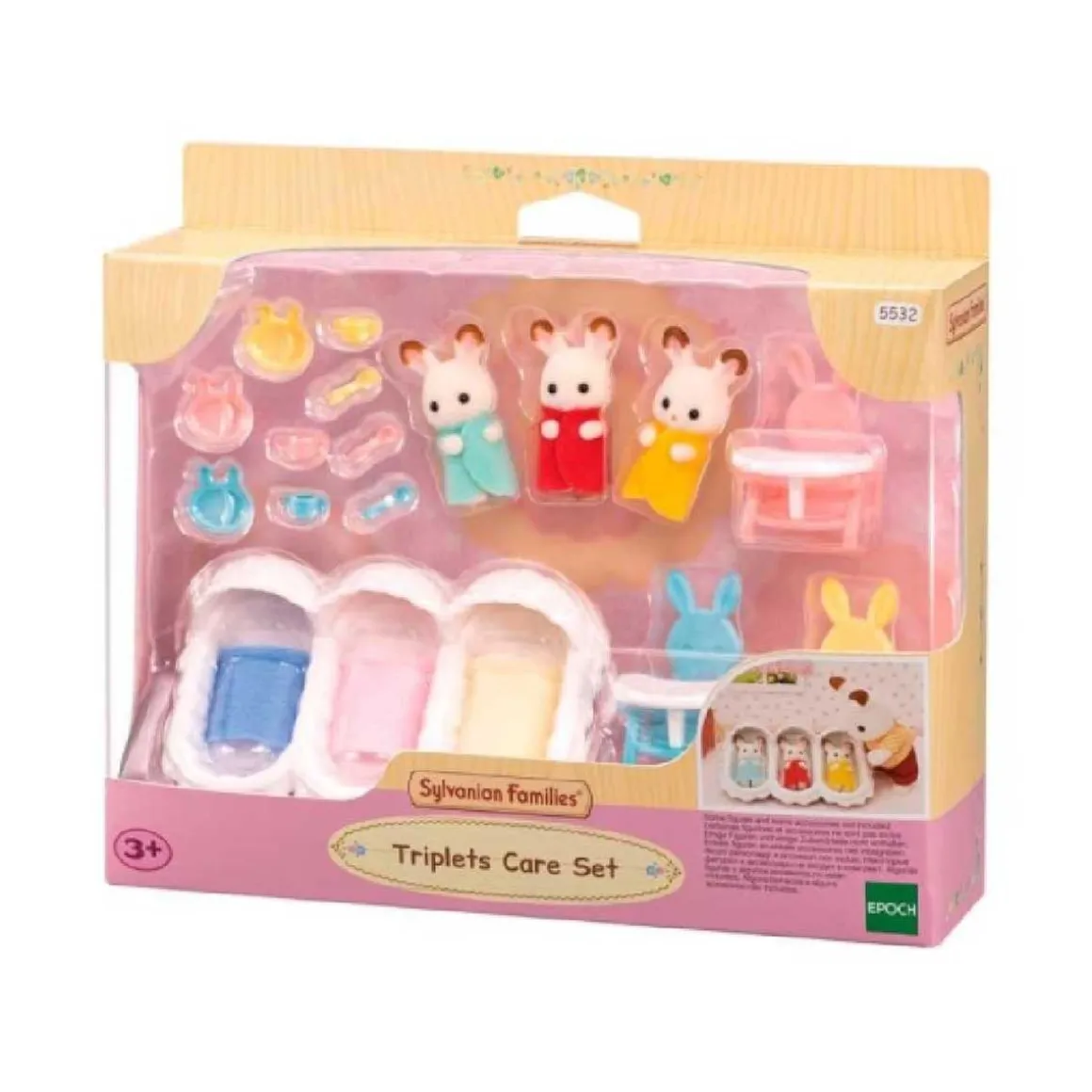 Sylvanian Families - Habitación de los trillizos.