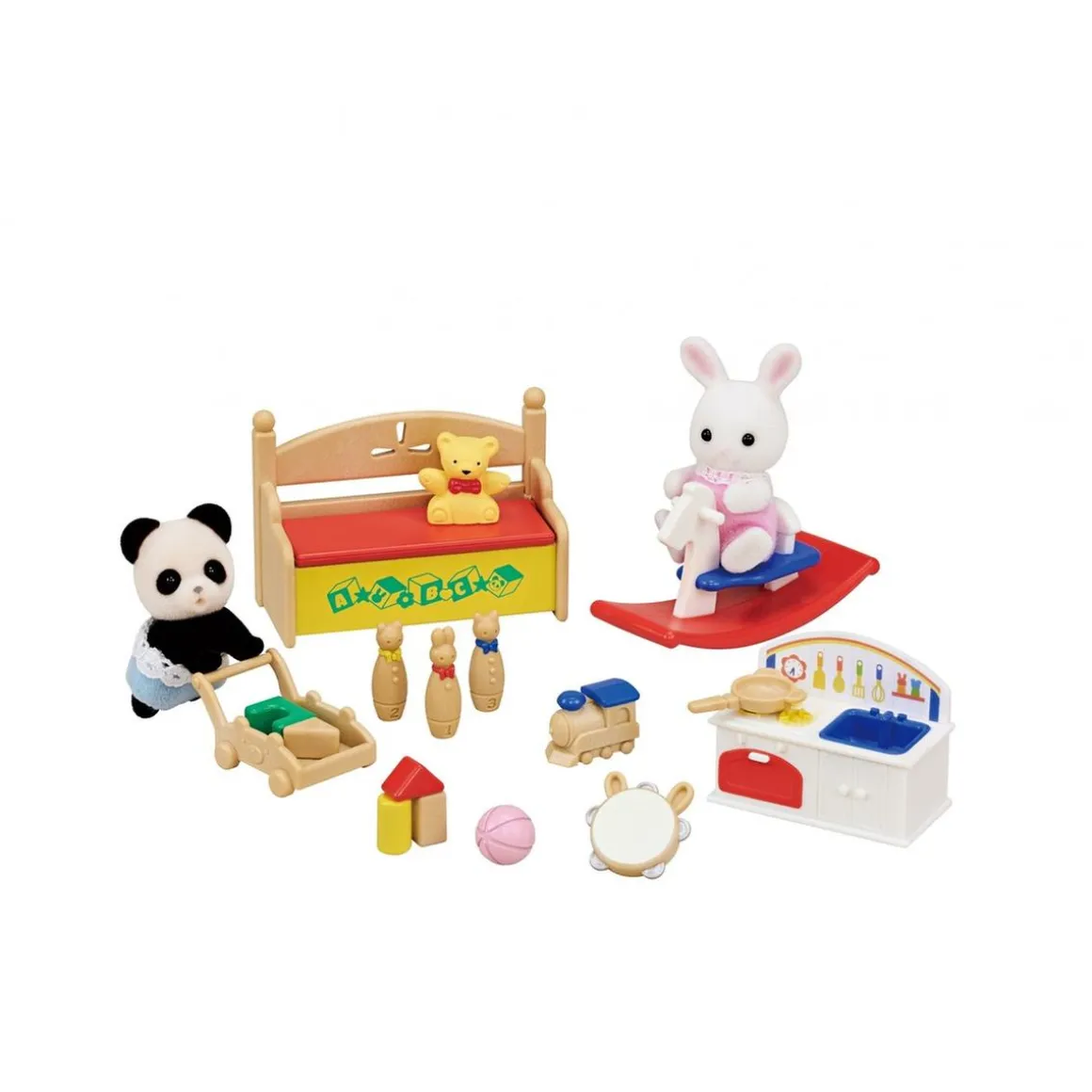 Sylvanian Families - Habitación de juegos y figura de juguete Casa de Muñecas ㅤ