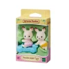 Sylvanian Families - Set 2 figuras conejos gemelos