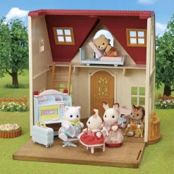 Sylvanian Families - Set Doctora de la Aldea - Casa de muñecas y juguetes ㅤ