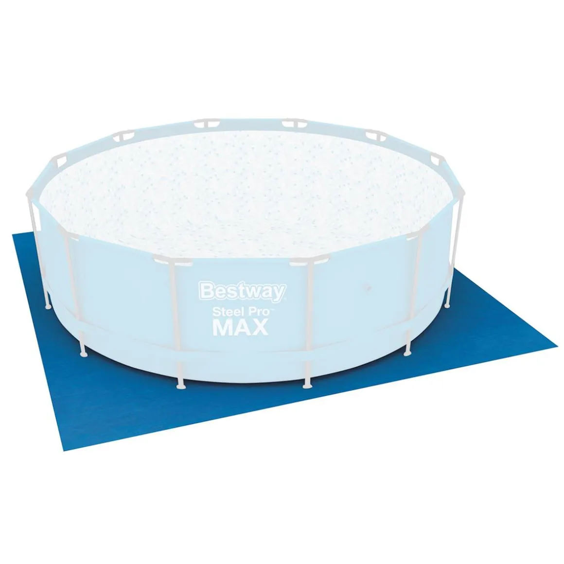 Tapiz de Suelo Flow Clear 396 x 396 cm