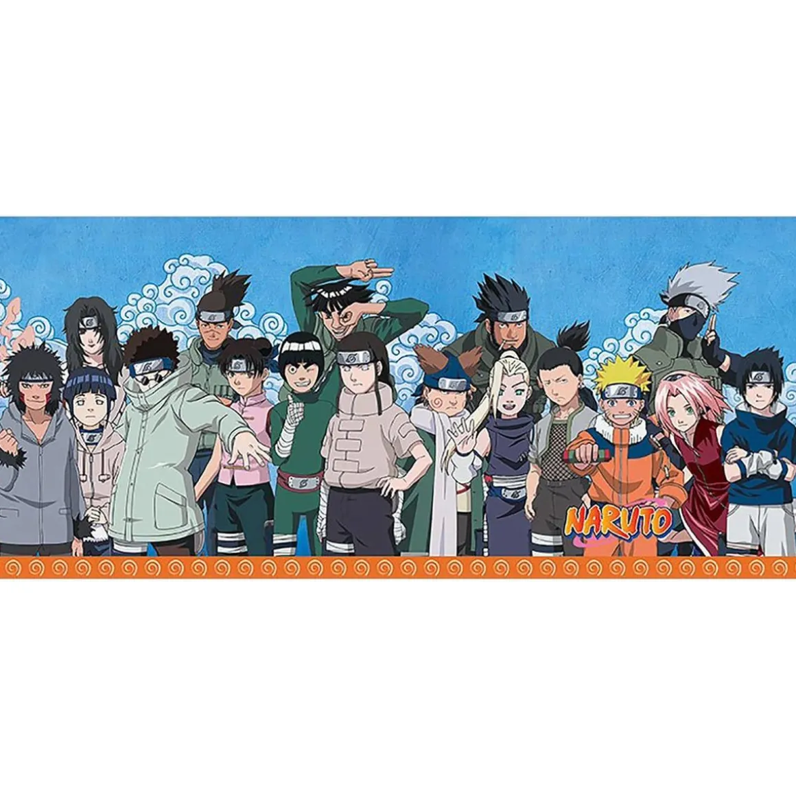 Taza Naruto Genin Konoha de 320ml ㅤ