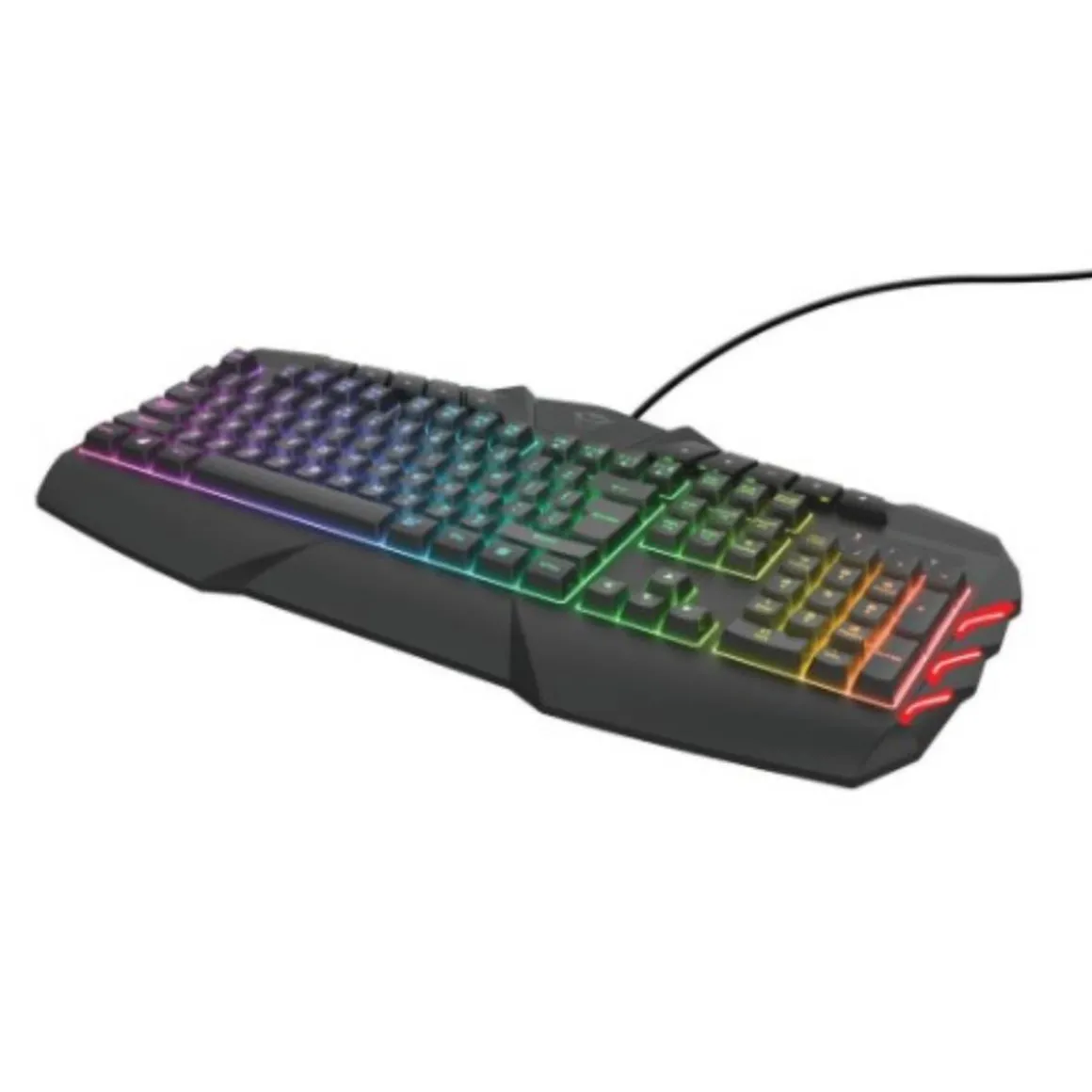 Teclado para Gaming Led semimecánico (Español) - Trust GXT 881 ODYSS