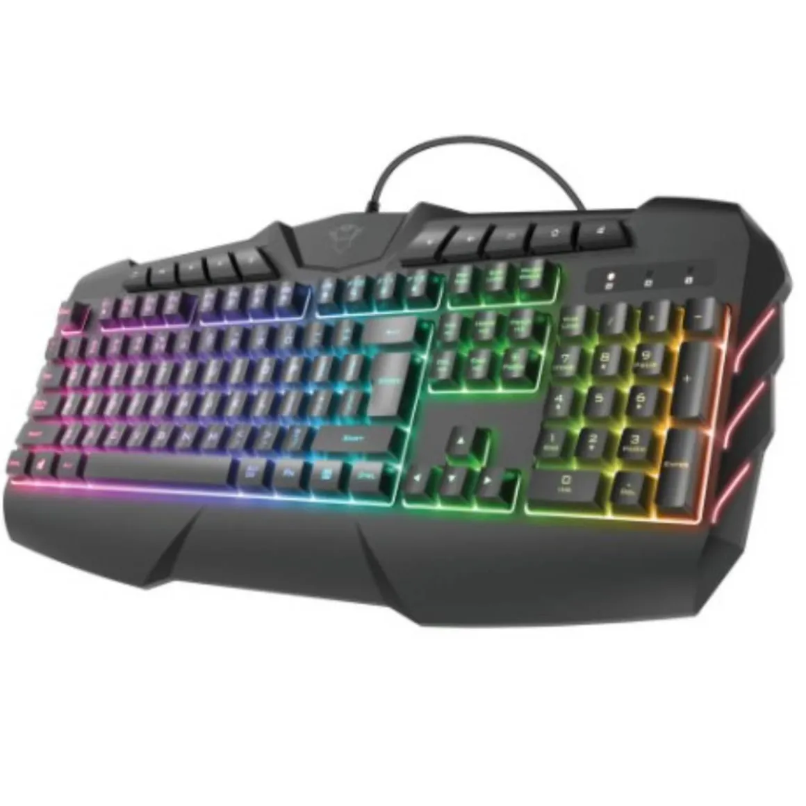 Teclado para Gaming Led semimecánico (Español) - Trust GXT 881 ODYSS
