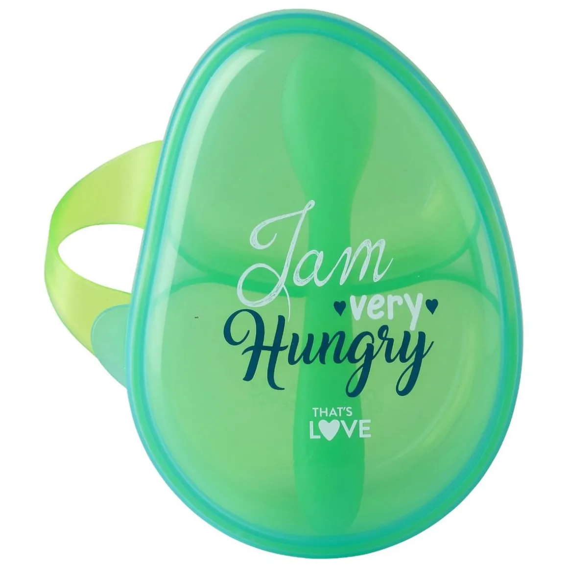 That's Love - Set portapapilla con cuchara verde