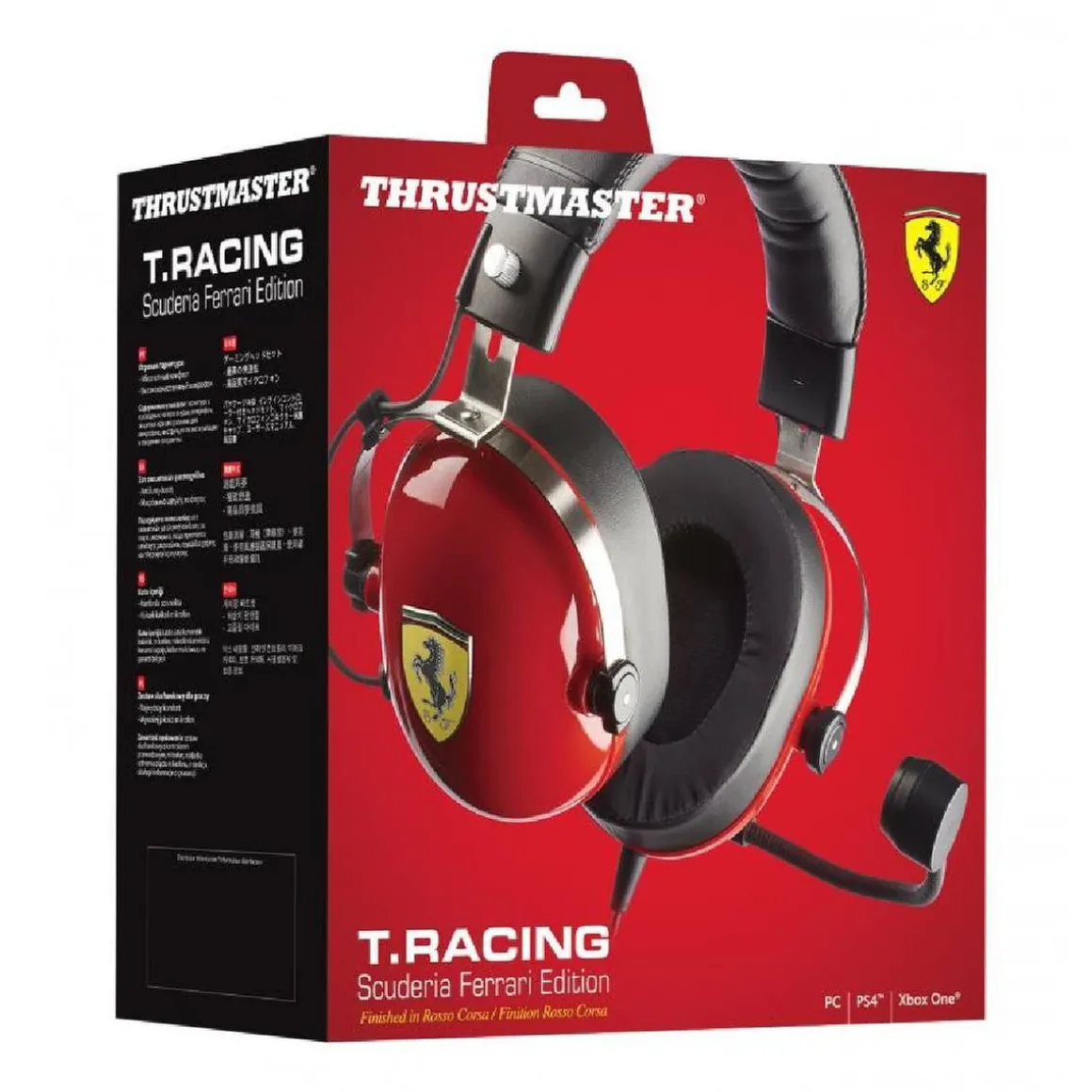 Thrustmaster - Auriculares Gaming T.Racing Ferrari Edition para PS4 / XboxOne / PC