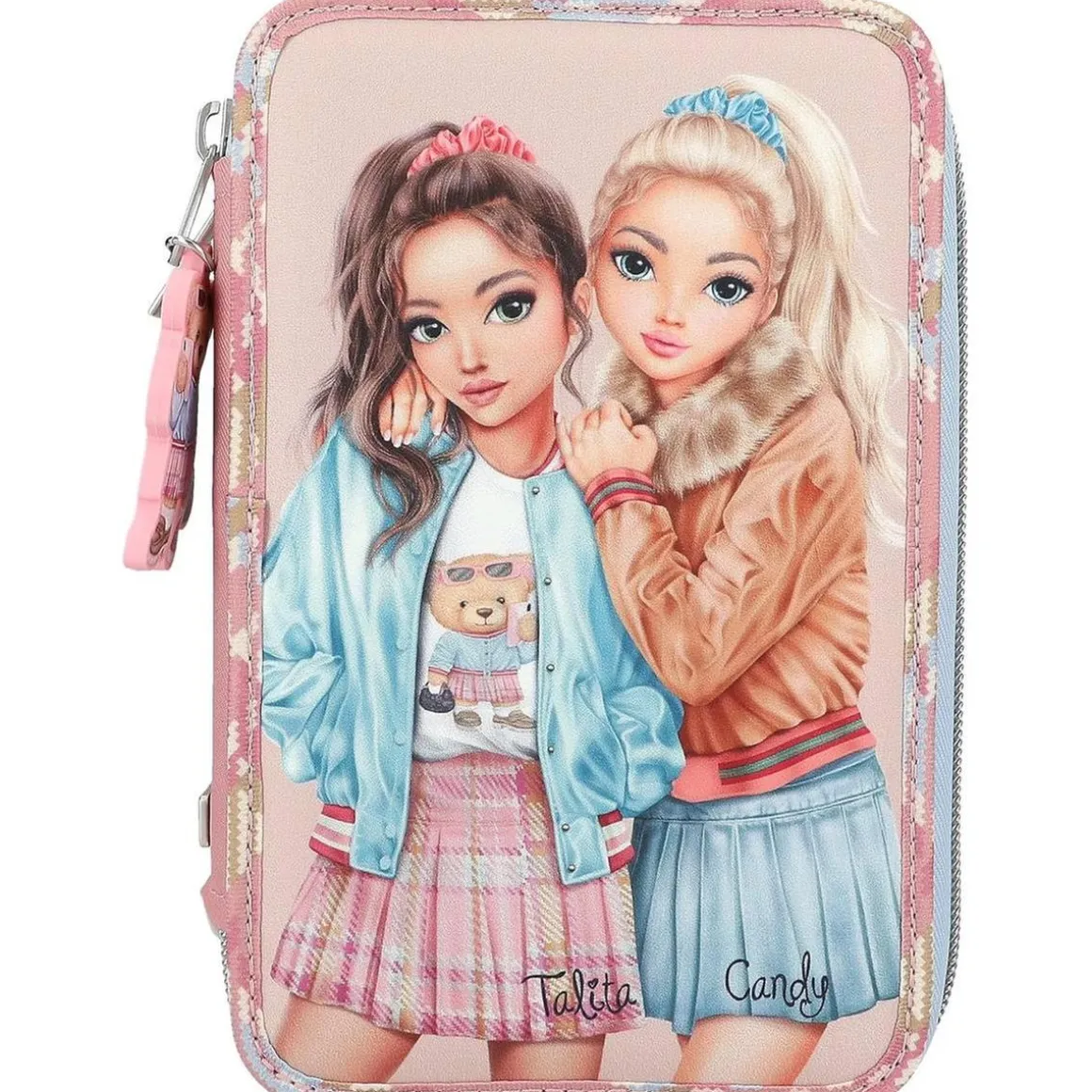 Top Model - Estuche triple Team Teddy Rosa