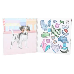 Top Model - Libro pegatinas Dress me up Doggy