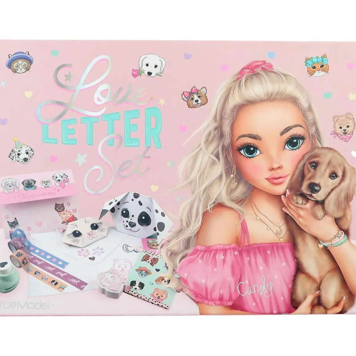 Top Model - Set de cartas Love Kitty and Doggy