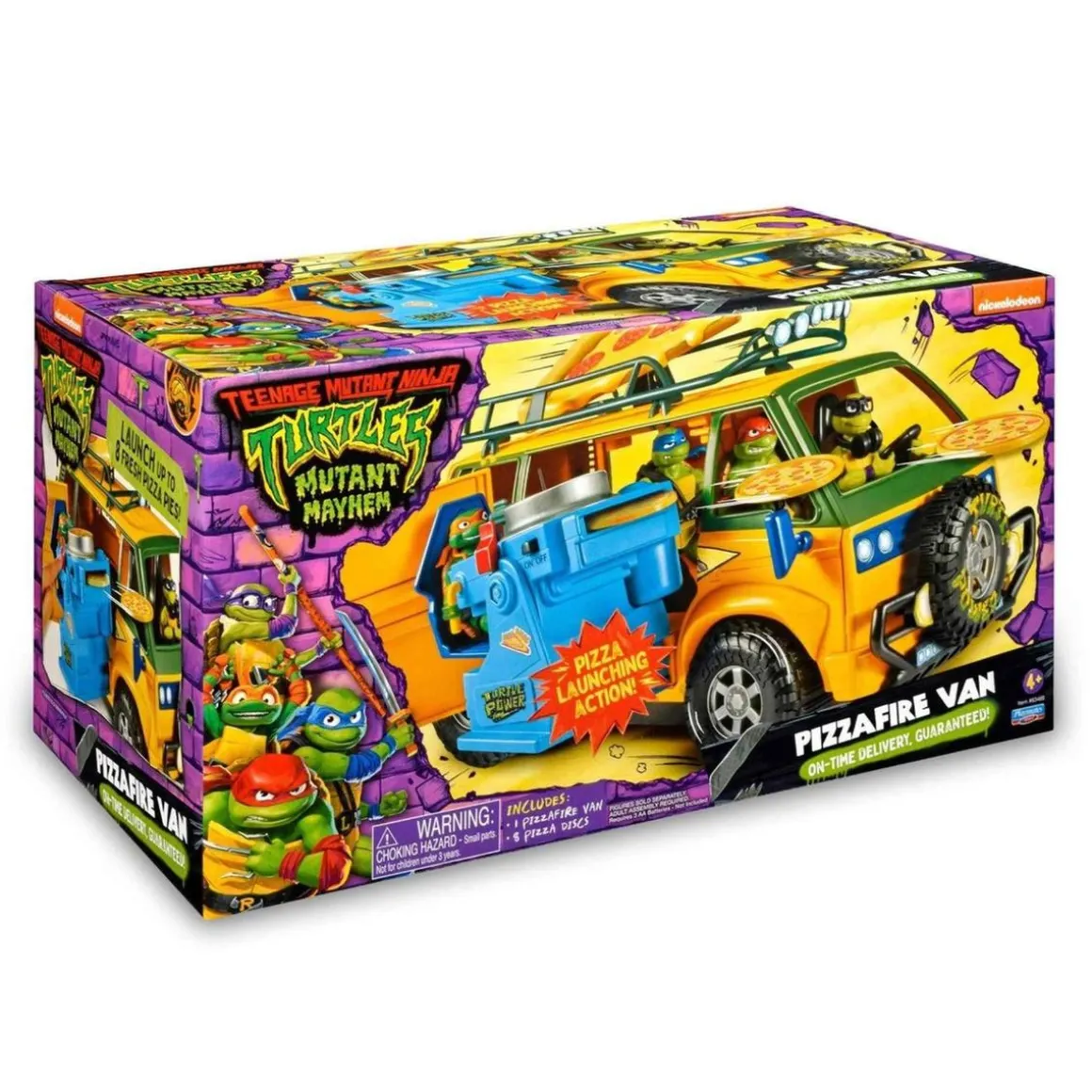 Tortugas Ninja - Furgoneta lanzadora de pizzas ㅤ