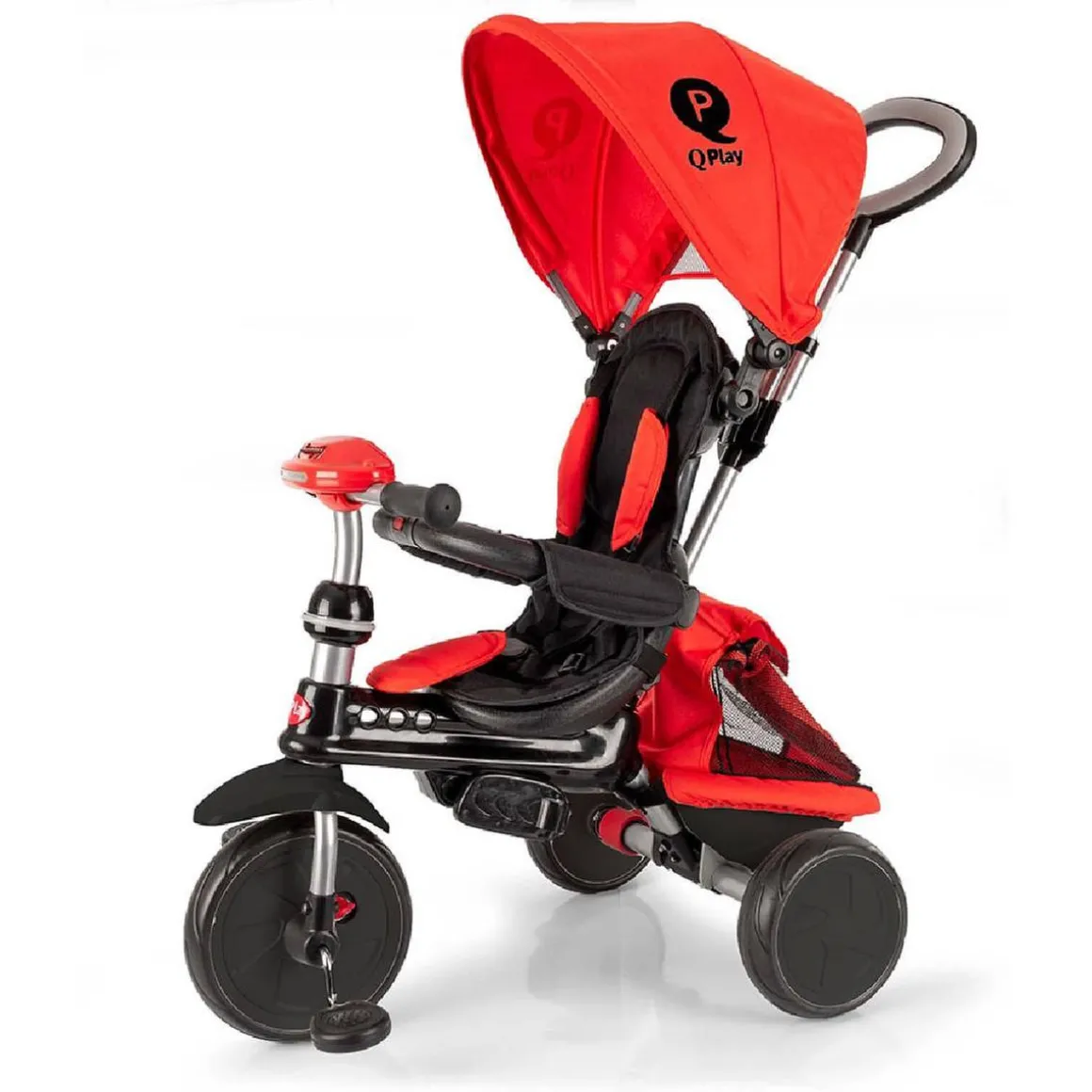 Triciclo New Ranger deluxe rojo con luz y sonidos