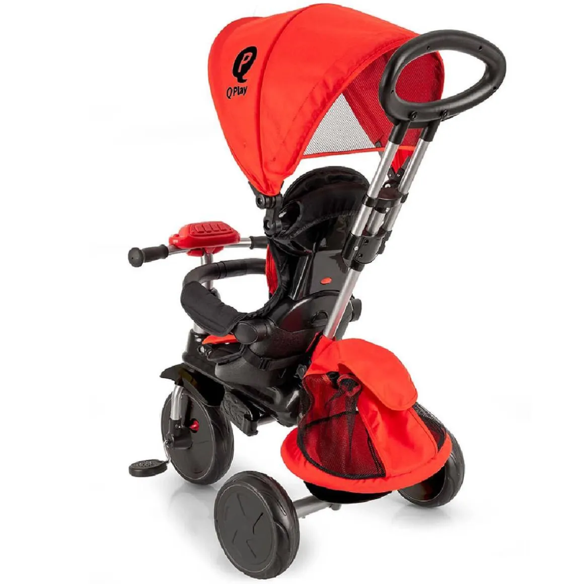 Triciclo New Ranger deluxe rojo con luz y sonidos