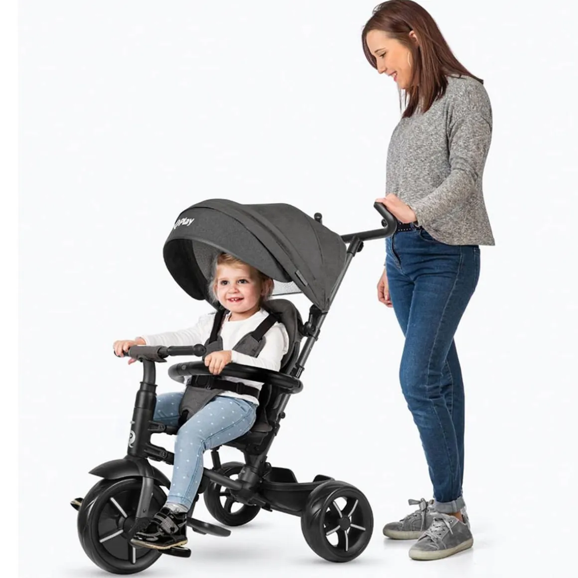 Triciclo Rito Star gris