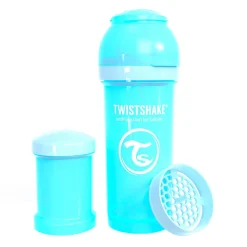 Twistshake - Biberón 260 ml - Azul