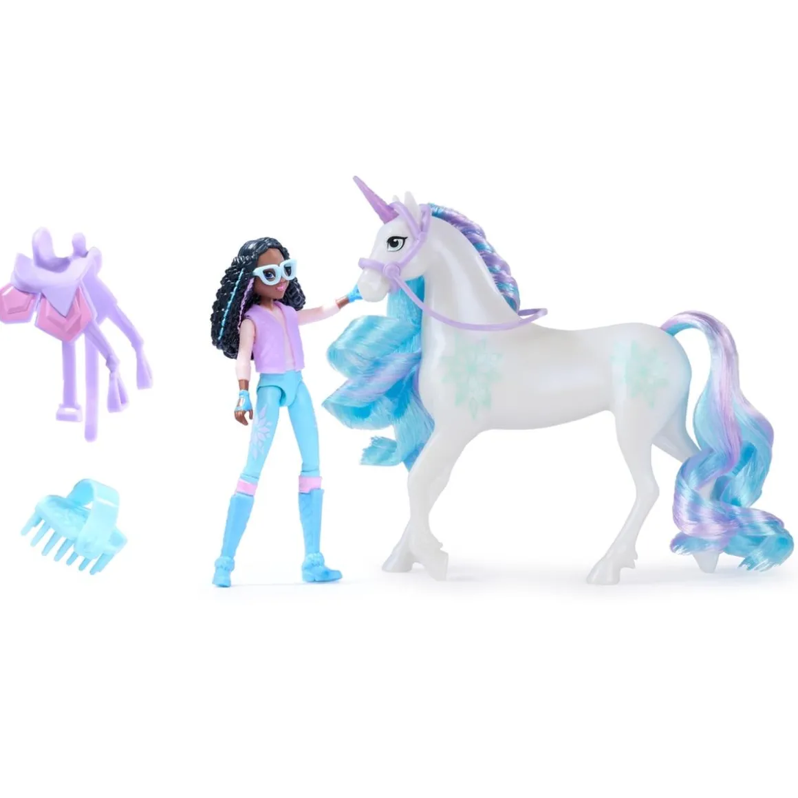 Unicorn Academy - Muñeca Layla y Glacier