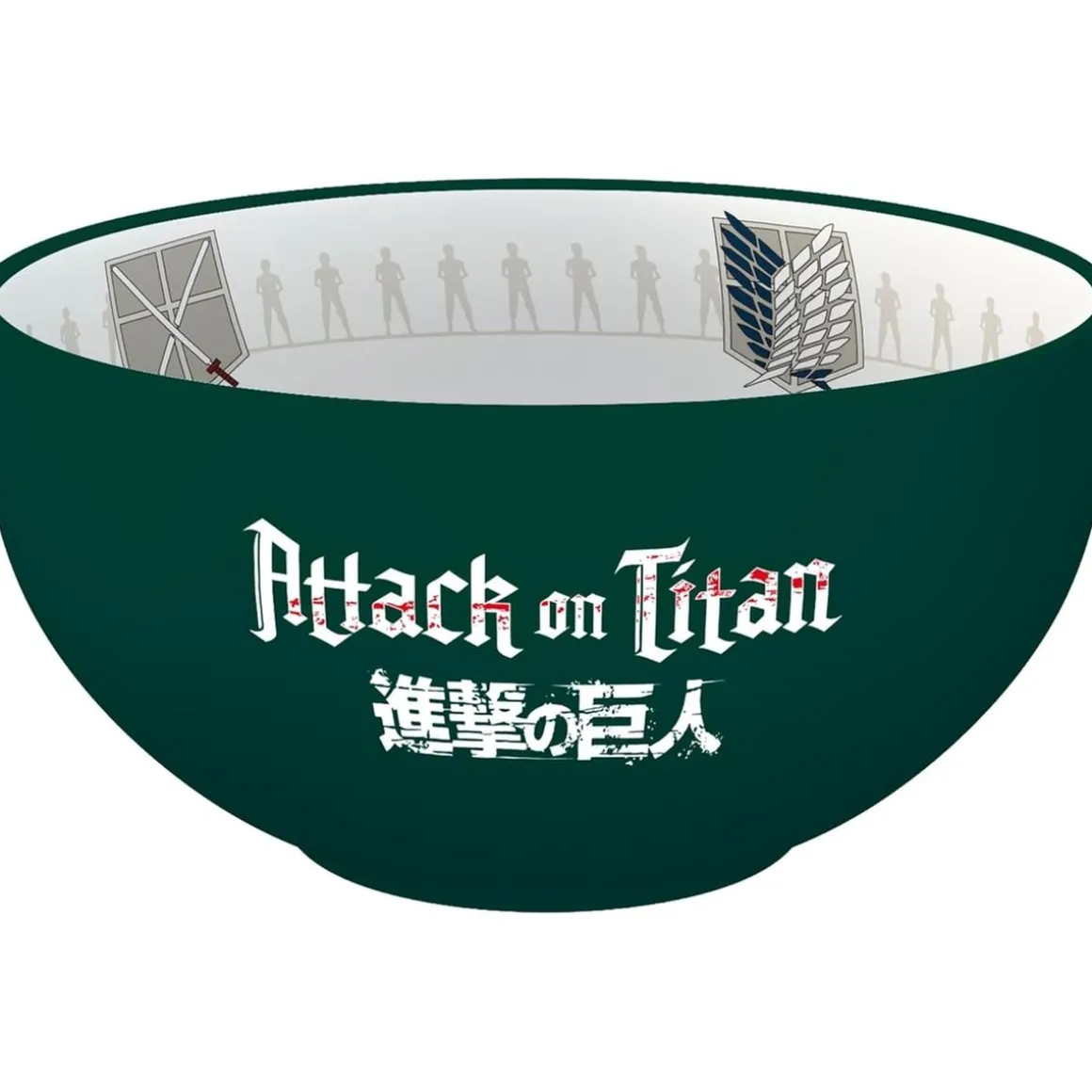 Vaso Ataque a los Titanes 600ml Emblemas Serie 3 ㅤ