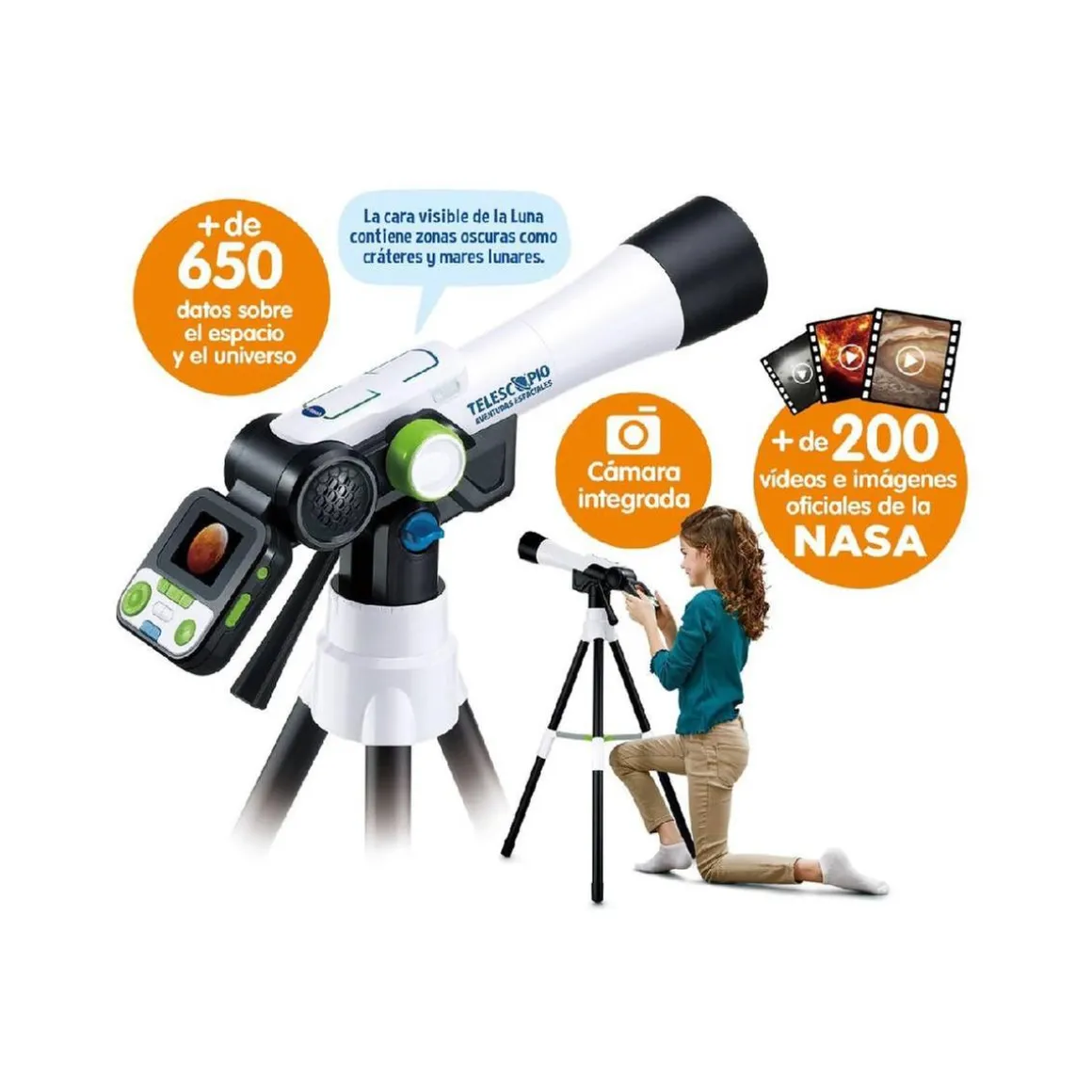 Vtech - Telescopio multimedia Aventuras Espaciales