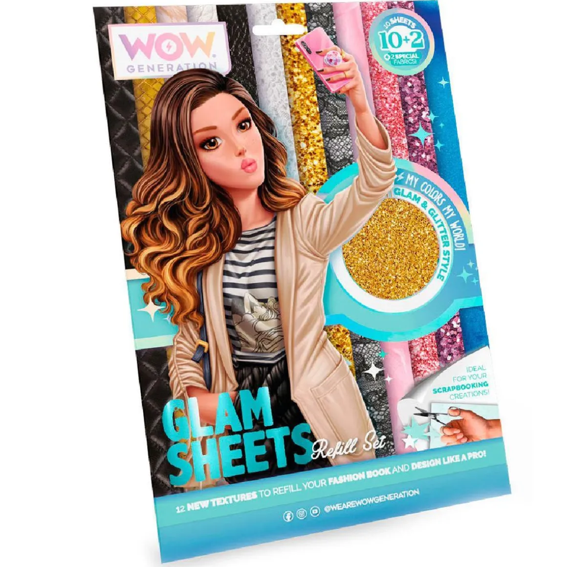 Wow Generation - Recambio hojas para Scrapbook (Varios modelos)
