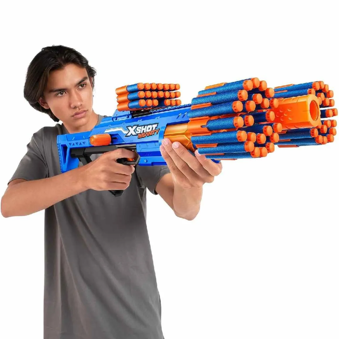 X-Shot - Lanzador Insanity Berzerko (48 dardos)