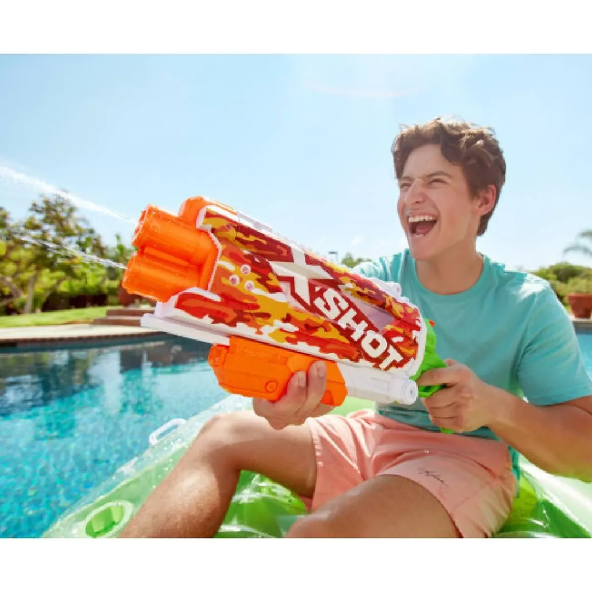 X-Shot - Pistola de agua Pump Action (varios colores)