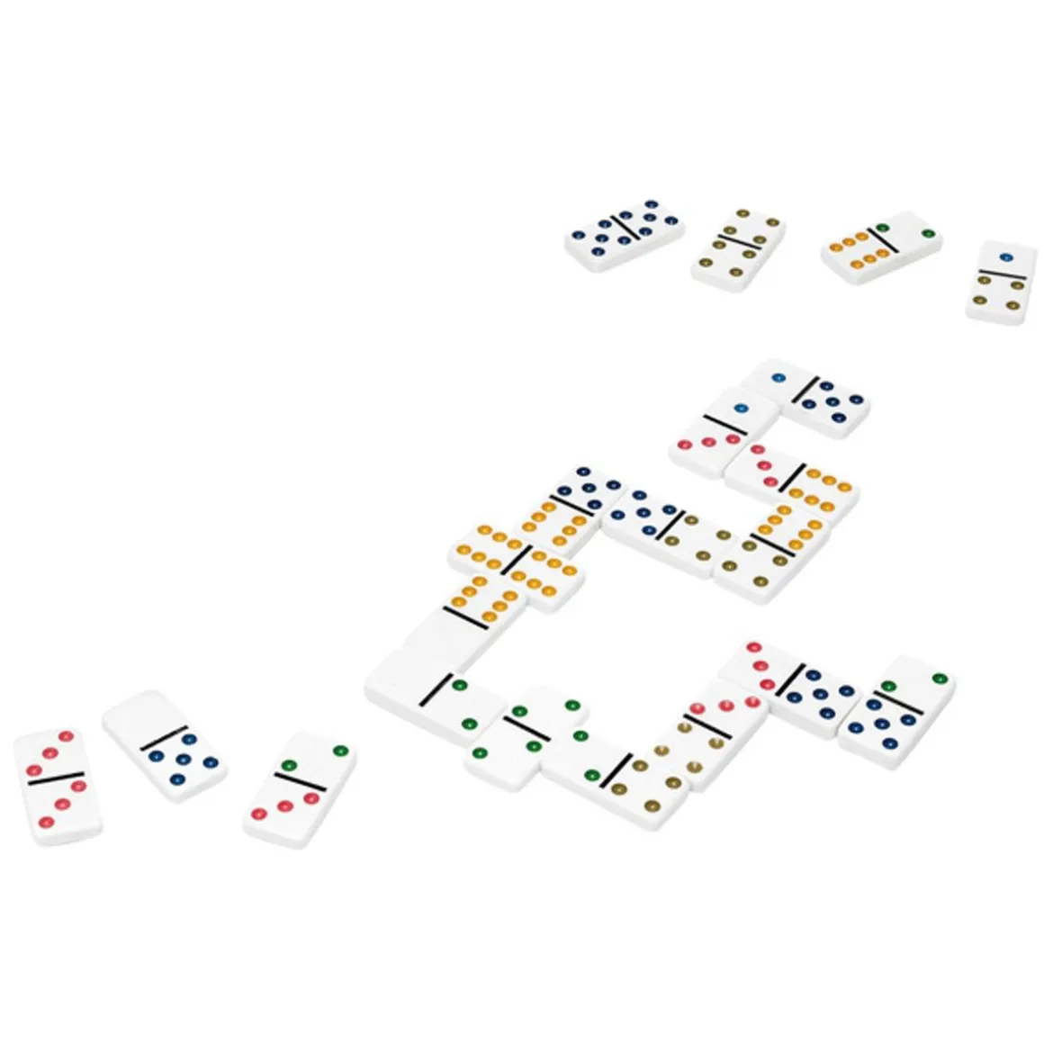 Zig Zag - Domino de 6 piezas ㅤ